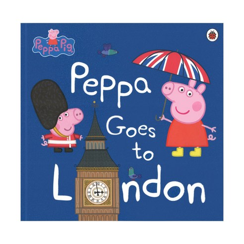 Cover of the English picture book Peppa Goes to London