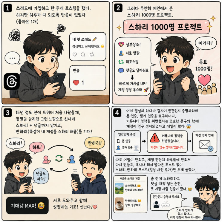 스하리와 반하리 경험을 다룬 네이버 블로그 글 미리보기